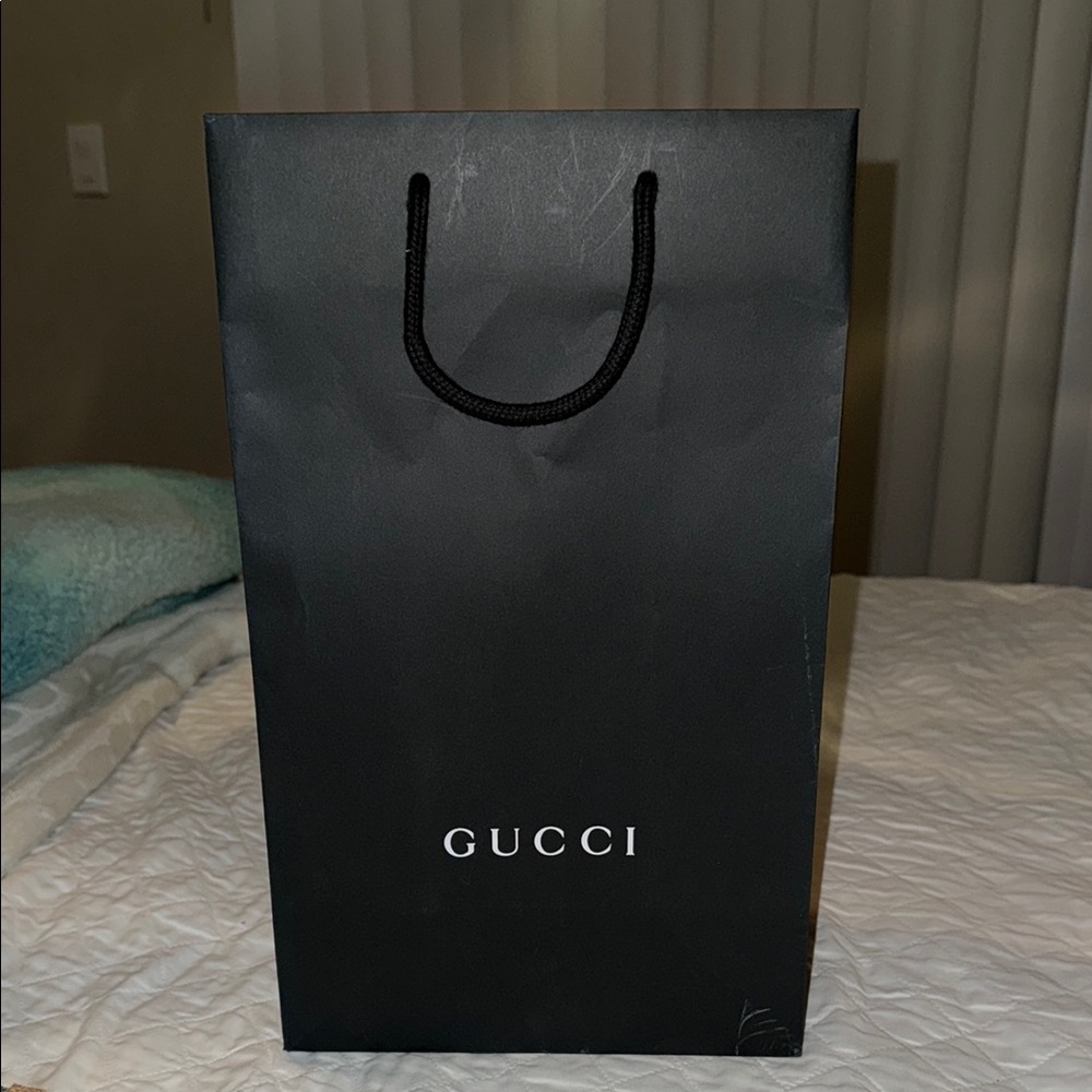 Gucci Black Shopping Bag